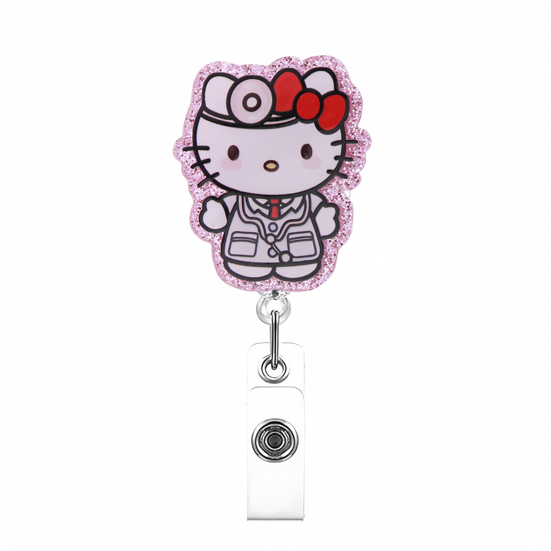 Wholesale Cute Cartoon Cat Badge Reels Keychains ACCVIP