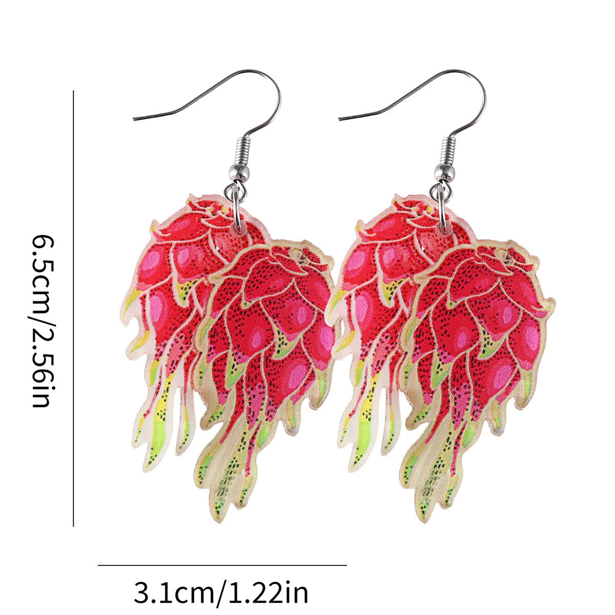 Wholesale Acrylic Fruit Earrings