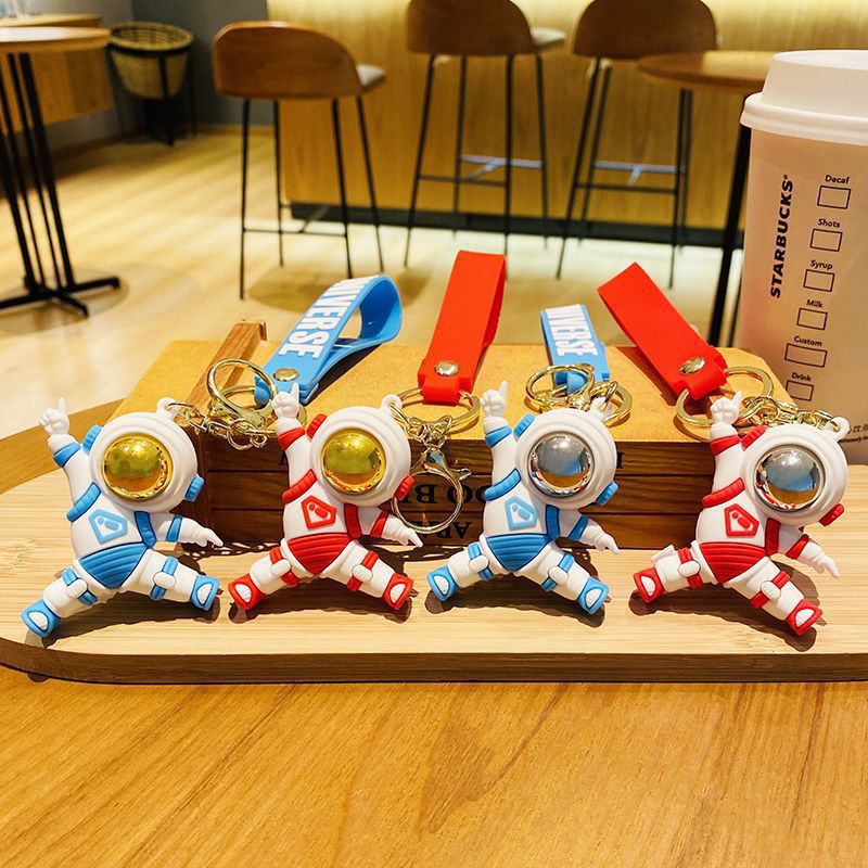 Wholesale Creative Keychain Jumping Astronaut Cartoon Keychains ACC-KC-SJ011
