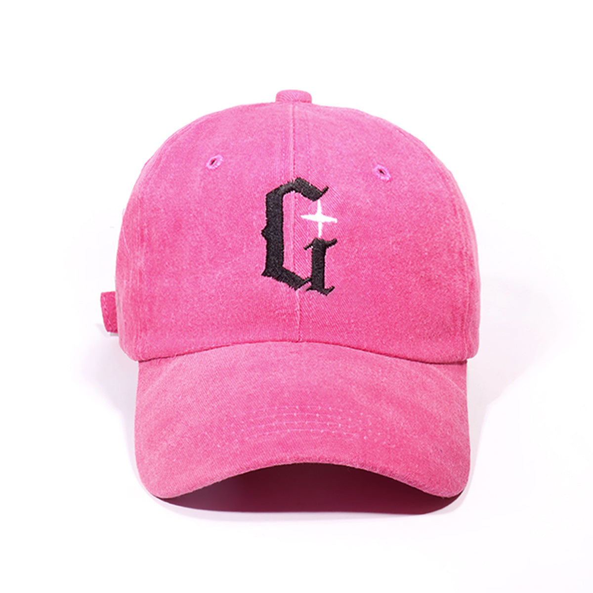 Wholesale Washed letter print baseball cap