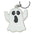 Wholesale  Halloween Keychain Funny Pumpkin Ghost Pendant Cute Funny Keychain