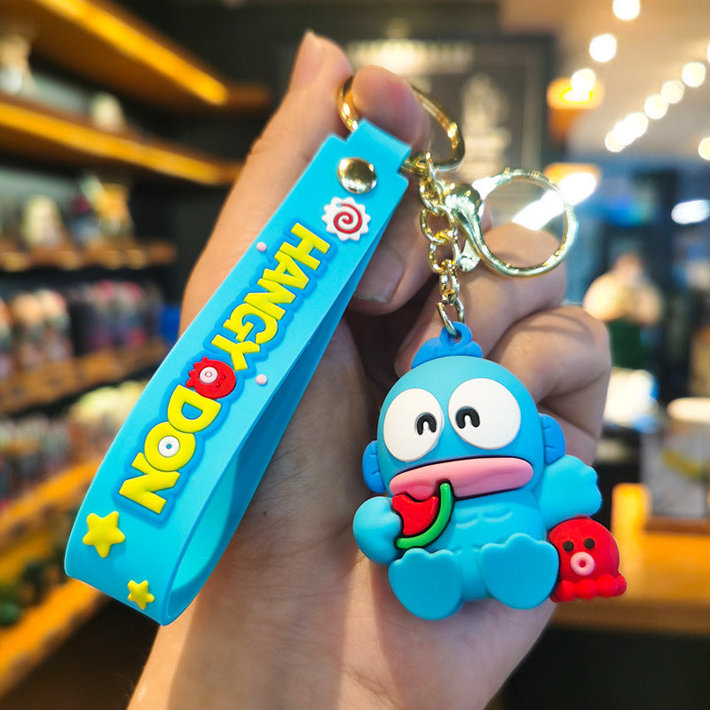 Wholesale Cartoon Cute Silicone Keychains ACCVIP-KC-FanChe002