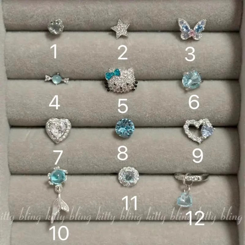 Wholesale  titanium steel non-fading ear nail  earring