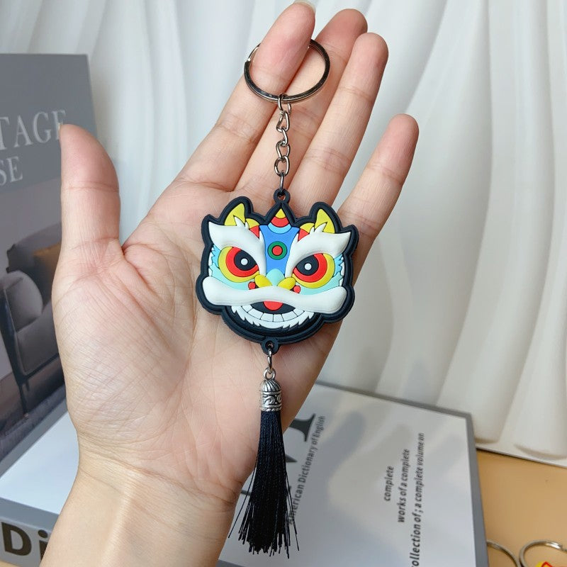 Wholesale Cute cartoon silicone keychain