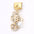 Wholesale 10pcs Italian Charm Bracelet 9mm DIY Splicing Love Pendant Stainless Steel Composable Bracelet
