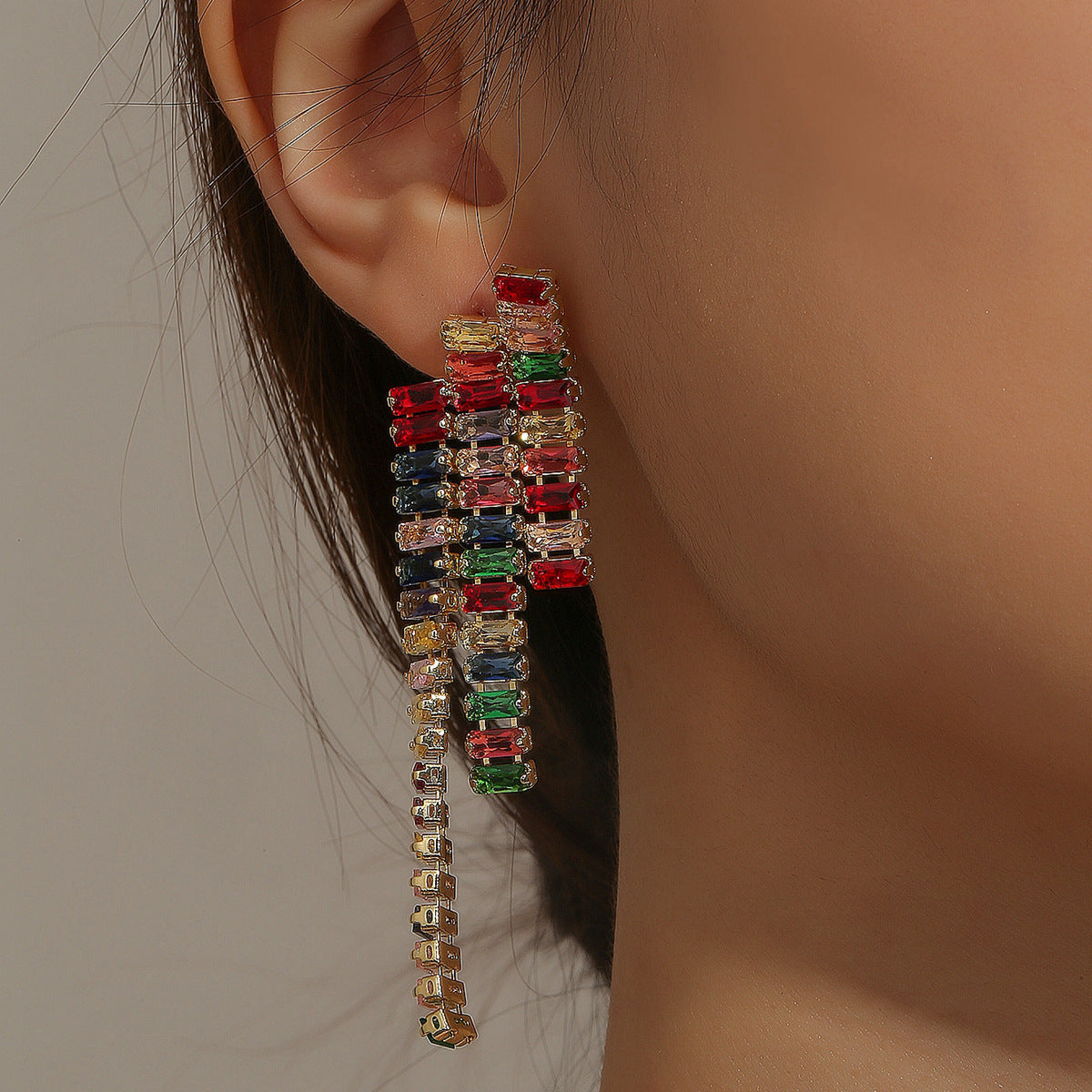 Wholesale  personalized luxury tassel earrings