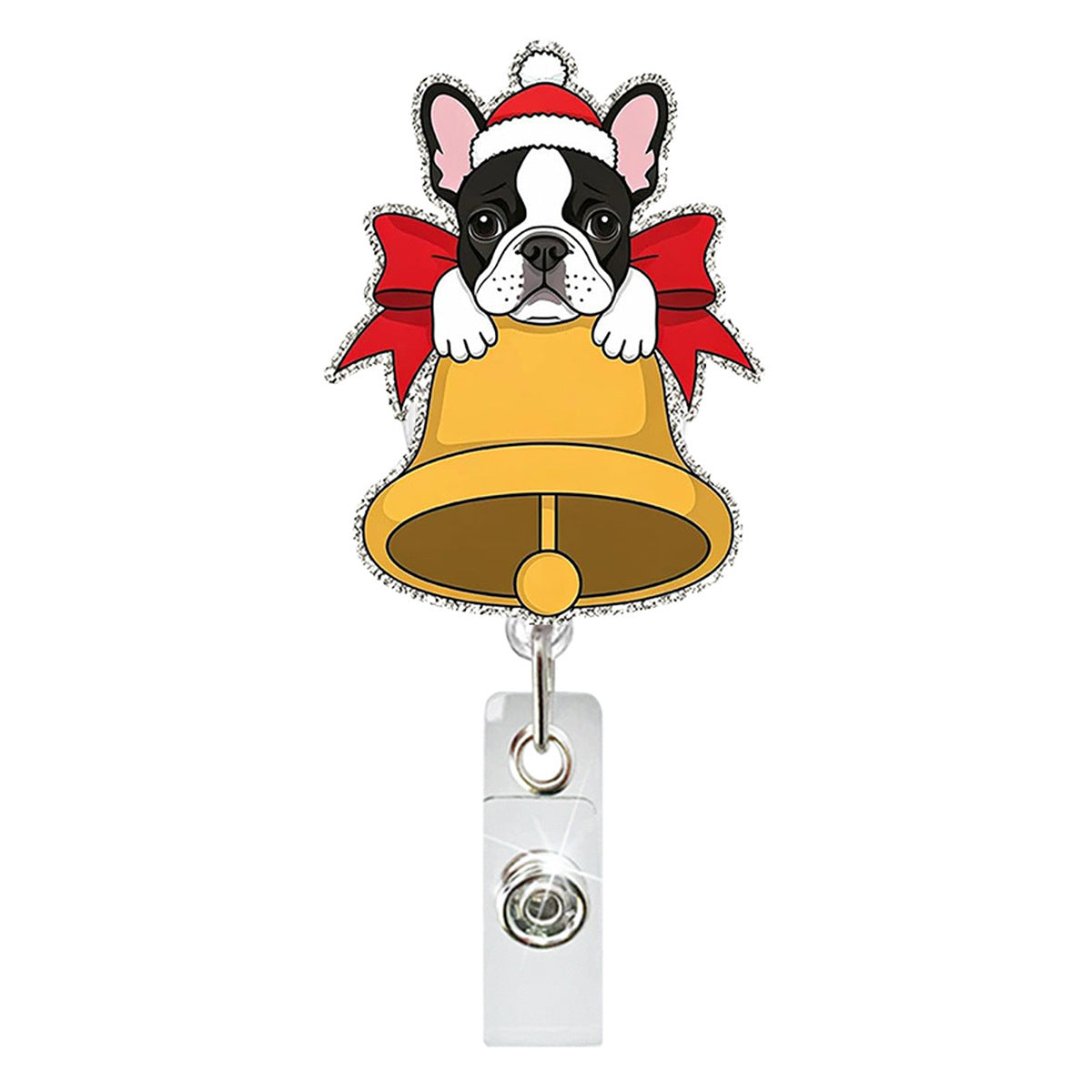 Wholesale Creative and fun pull-tab telescopic  Badge Reels