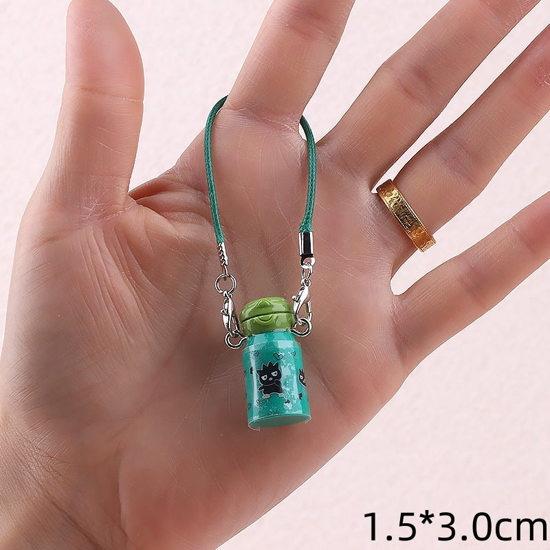 Wholesale Cute cartoon mini thermos cup doll accessories