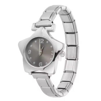 Wholesale Colorful five-pointed star stainless steel watch band