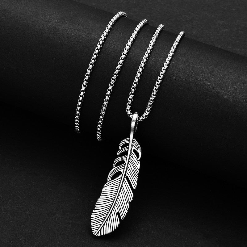 Wholesale Titanium Steel Men's Long Sweater Chain