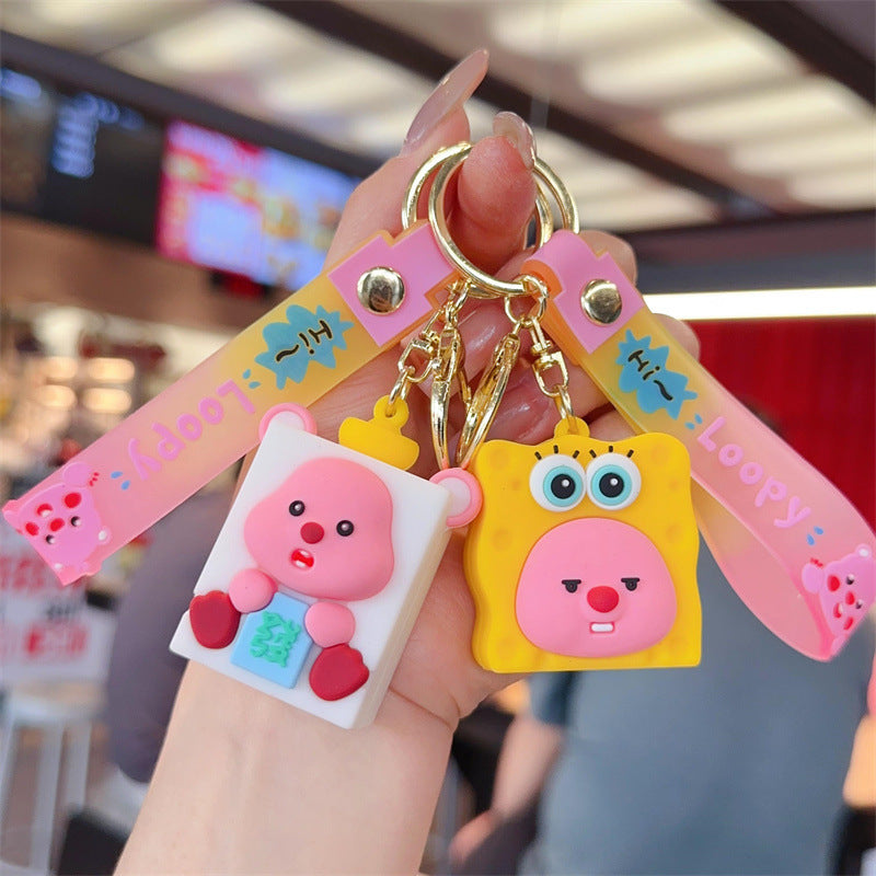 Wholesale Cartoon Cute PVC Keychain ACC-KC-Yuew008