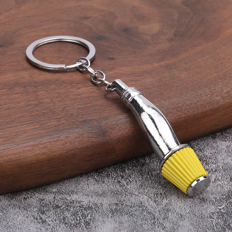 Wholesale  Mushroom Head Car Key Accessories Keychains