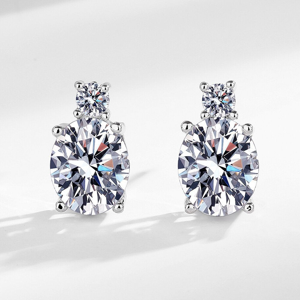 Wholesale Diamond Tassel White Zirconia Earrings ACC-ES-MeiLi001