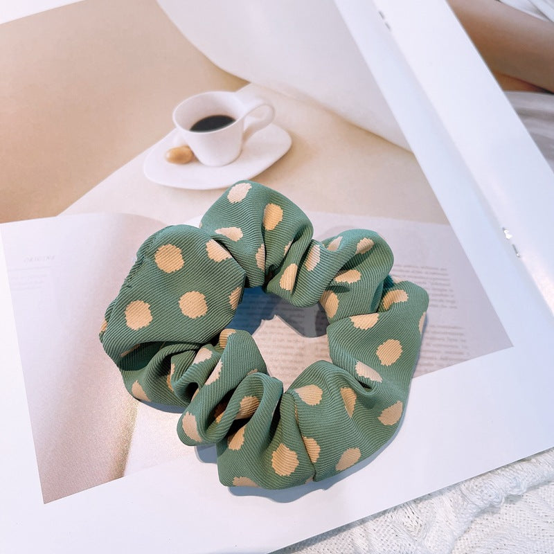 Wholesale Retro Letter Polka Dot Large Intestine Circle ACC-HS-Huaj001