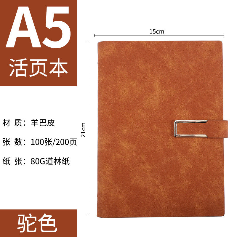 Wholesale soft copy notebook A5 business notepad