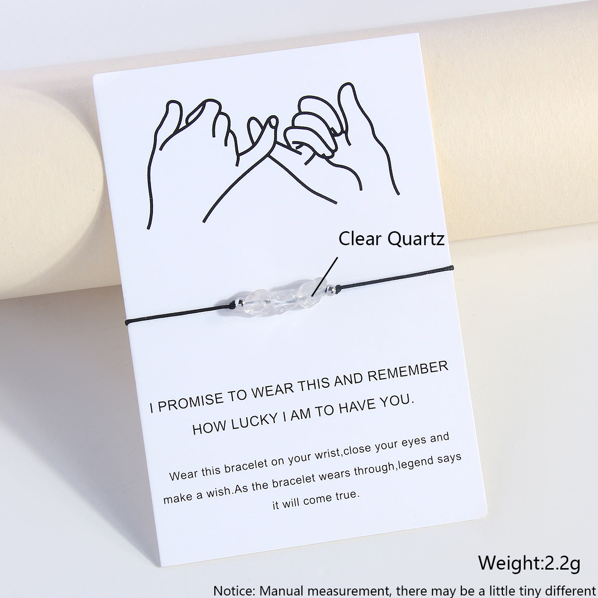 Wholesale Birthstone Bracelet Natural Stone Handwoven Adjustable Bracelet ACC-BT-HongMing006