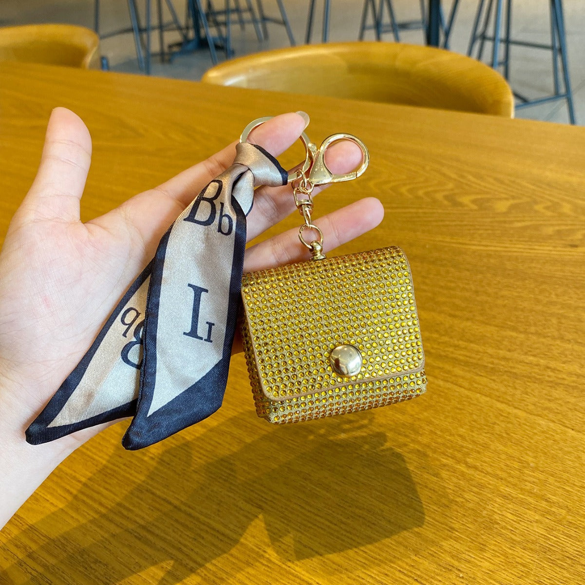 Wholesale PVC Starry Sky Coin Purse Keychain Wallet ACC-KC-JiYou001