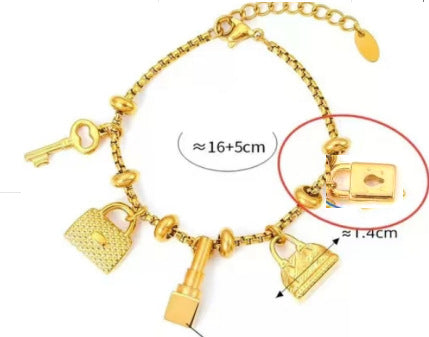 Wholesale Titanium Steel Bracelets Heart Bracelets