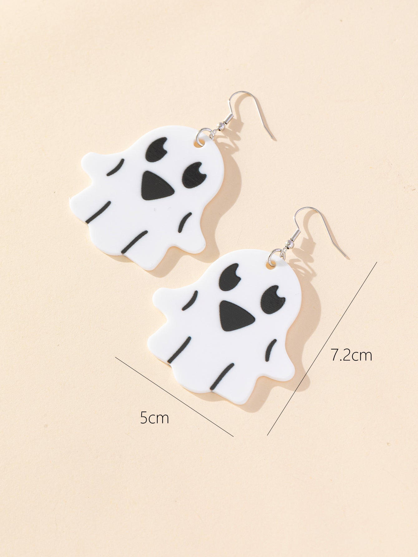 Wholesale Creative Halloween Spider Acrylic Earrings