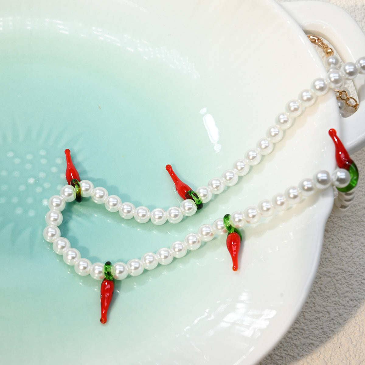 Wholesale  Small Pepper  Pearl Necklace