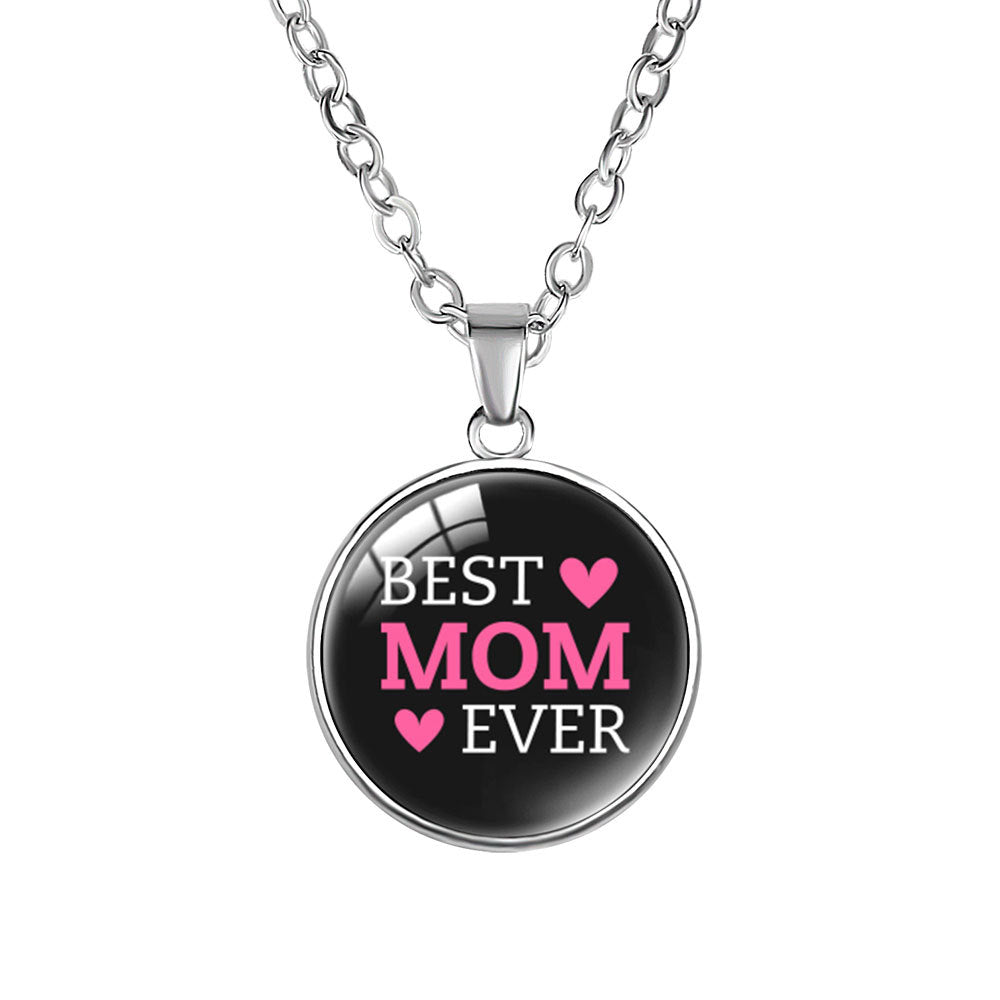 Wholesale  accessories MOM love MOM love pendant necklace