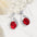 Wholesale  irregular S-shaped exaggerated color treasure necklaces earrings