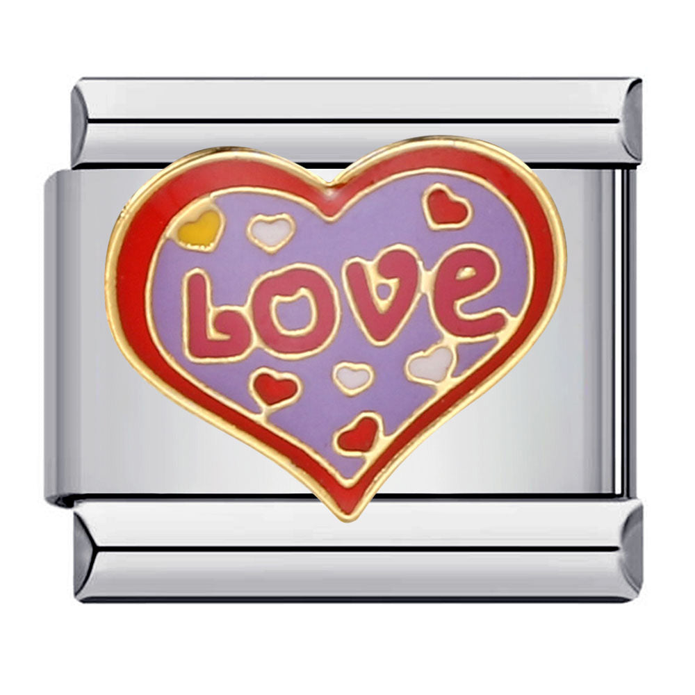 Wholesale  Italian Charm Bracelet Cartoon DIY  Stainless Steel Composable Bracelet