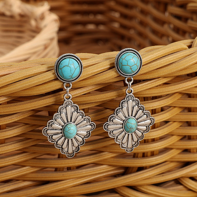 Wholesale Vintage-Style Turquoise Earrings – Fashionable Jewelry,  Accessories,  and Gifts