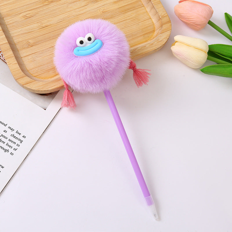 Wholesale braided ugly cute brushcartoon cute pen