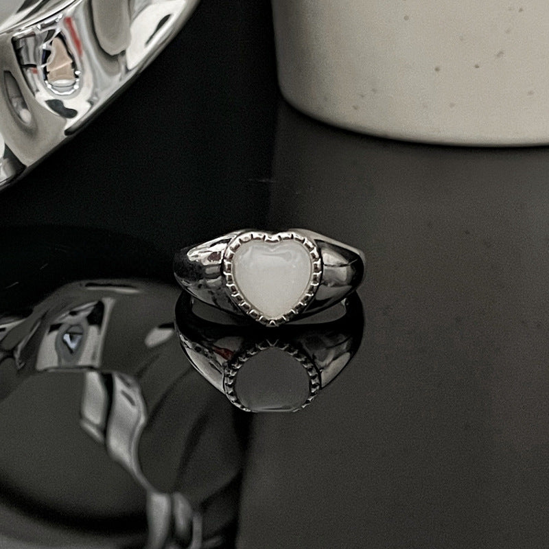 Wholesale Irregular star simple Opal fashion Open ring