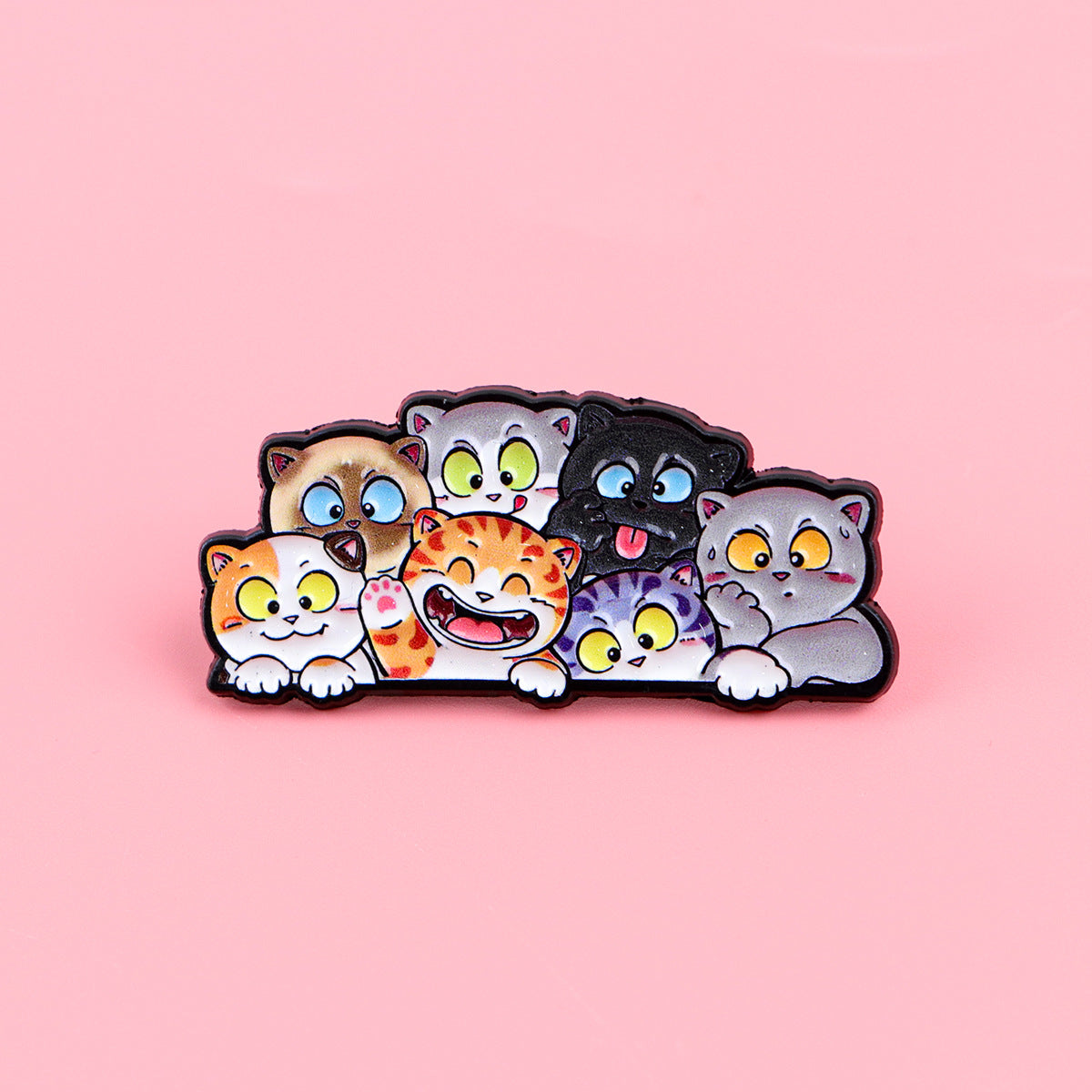 Wholesale Cartoon Kitten Brooch