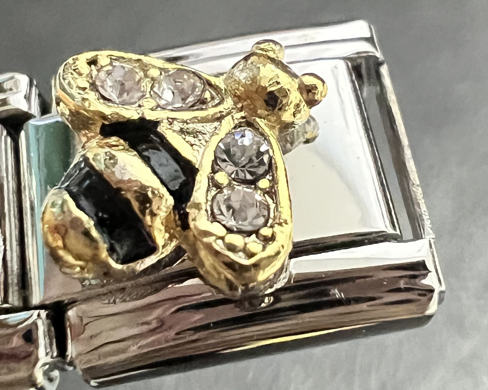 Wholesale Italian Charm Bracelet 9mm DIY Splicing Creative Pattern Stainless Steel Composable Bracelet