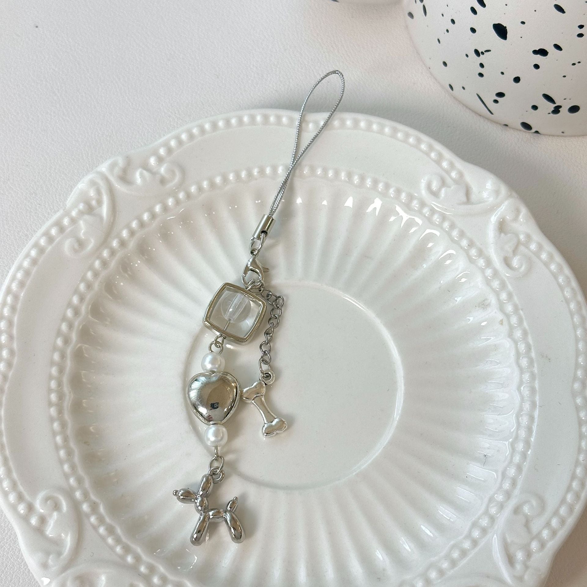 Wholesale  Bleo Dog Mobile Phone Chain Keychains