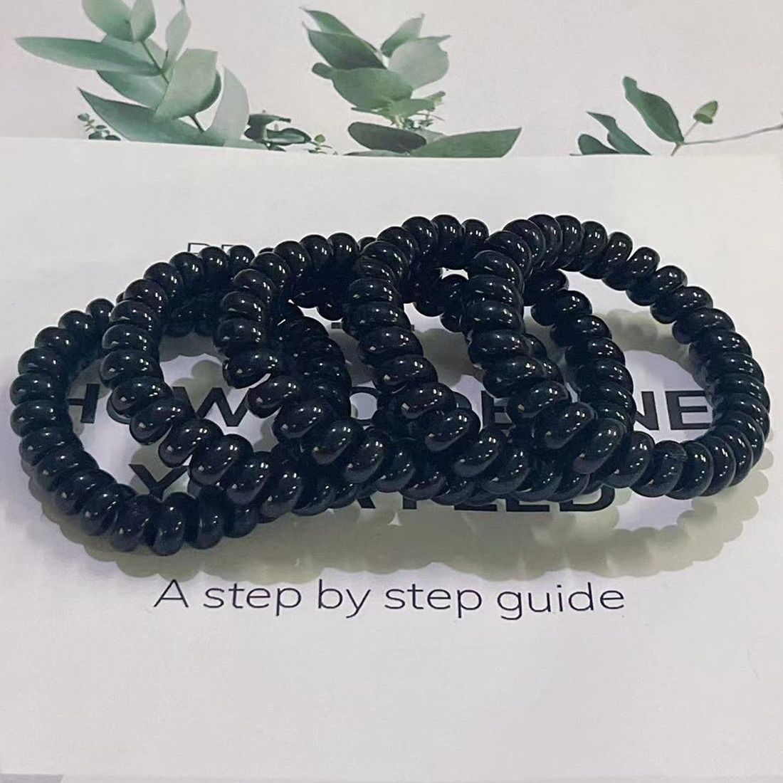 Wholesale 10pcs Candy Color Telephone Cord Hair Scrunchies ACC-HS-Huidi015