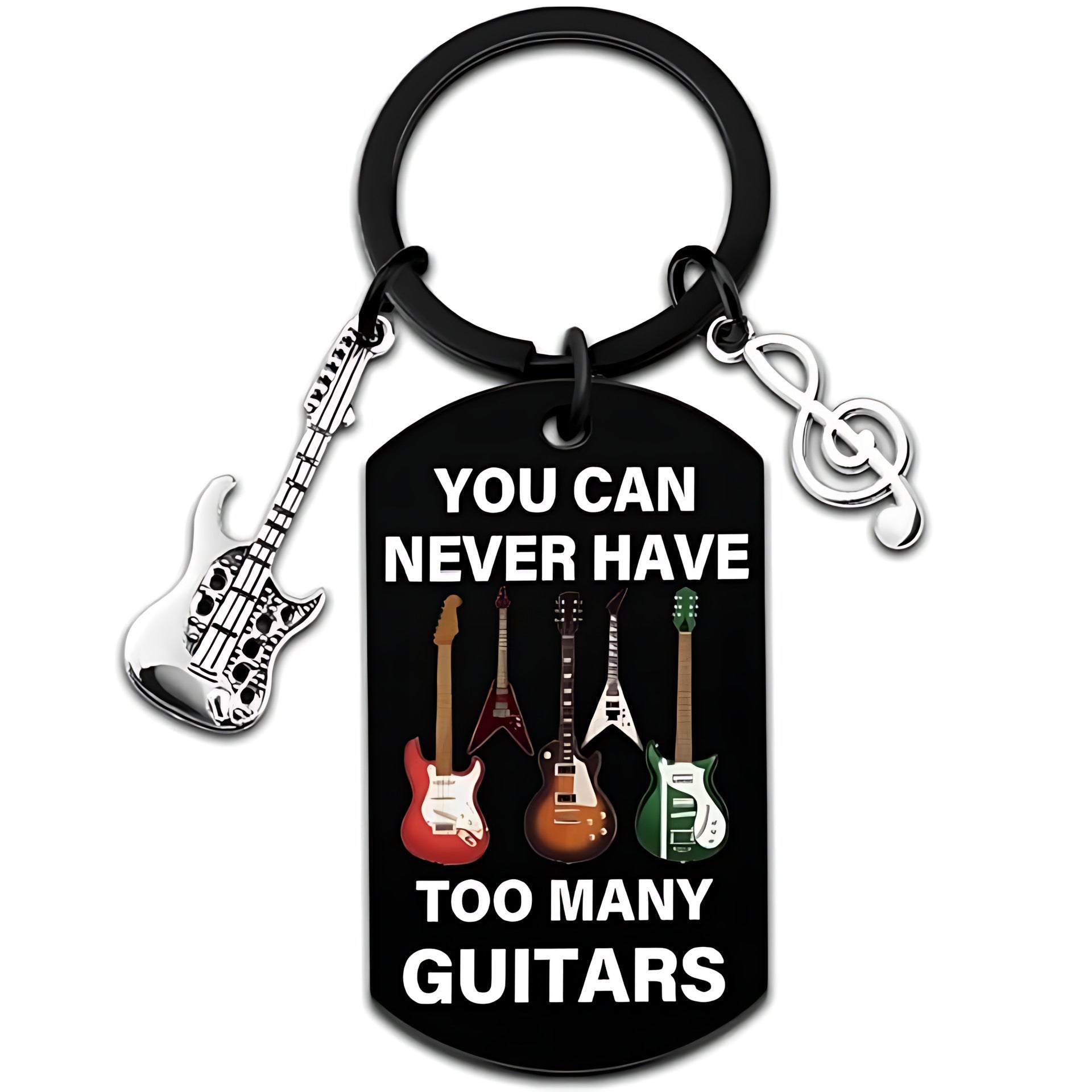 Wholesale Stainless Steel UV Printed Keychain - Decorative Christmas Gift Accessory