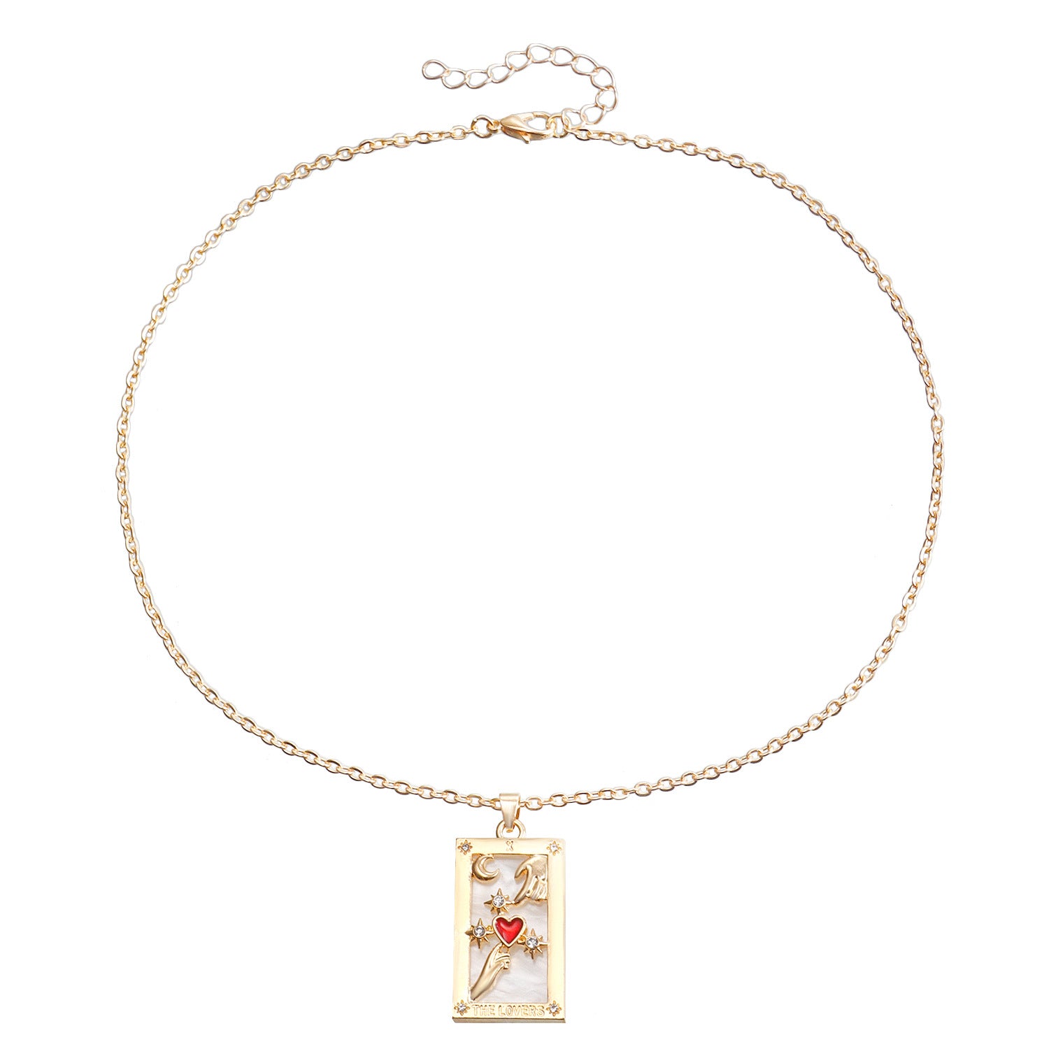 Wholesale Alloy Layering Chain Pendant Necklace Fashion Jewelry Accessory