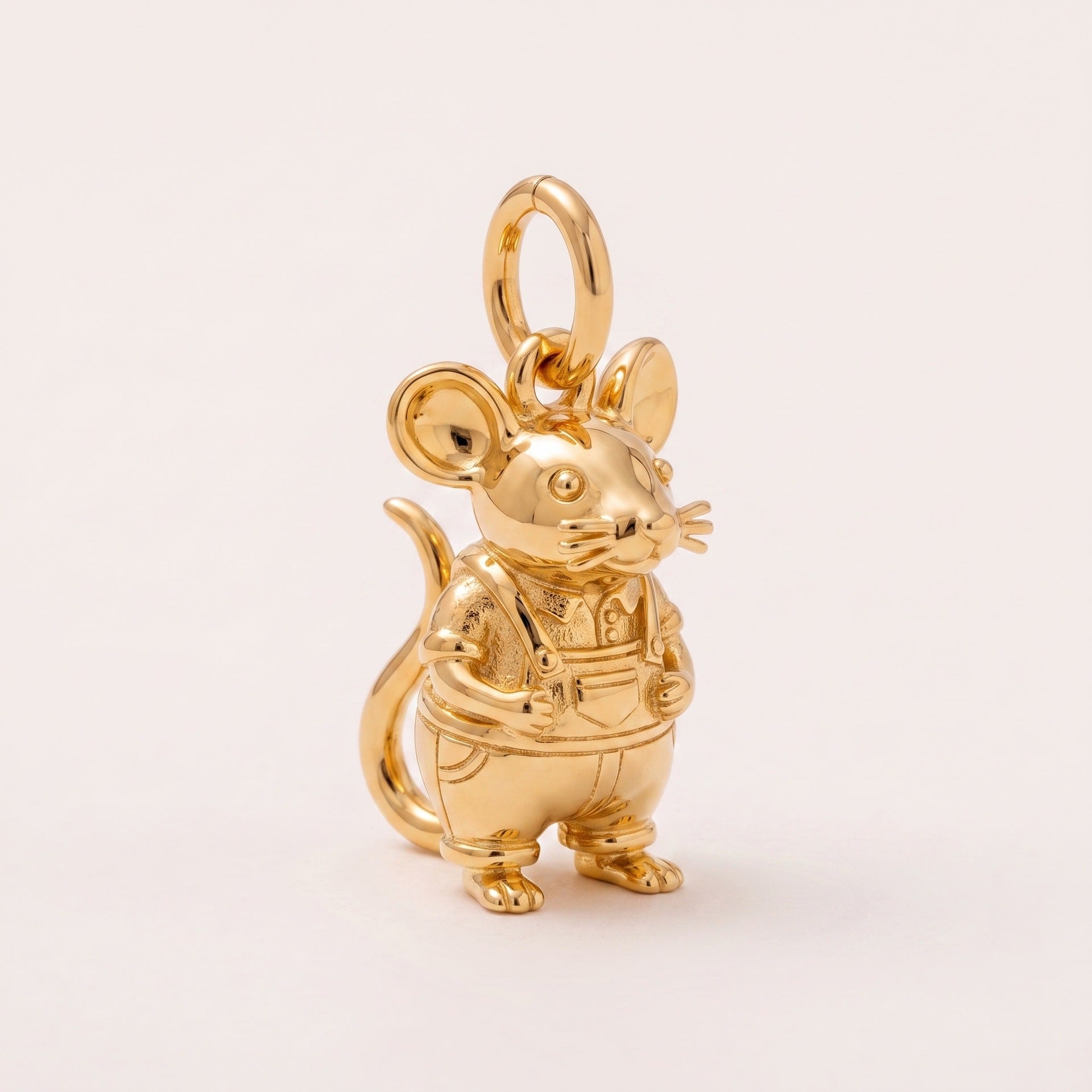 Wholesale Trendy Animal Pendant DIY Jewelry Charms Stainless Steel 18K Gold Plated Fashion Accessory Gift