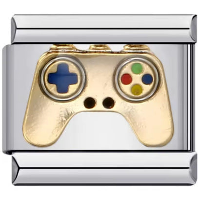 Wholesale Italian Charm Bracelet 9mm DIY  Starry Sky Blue  Creative Stainless Steel Composable Bracelet