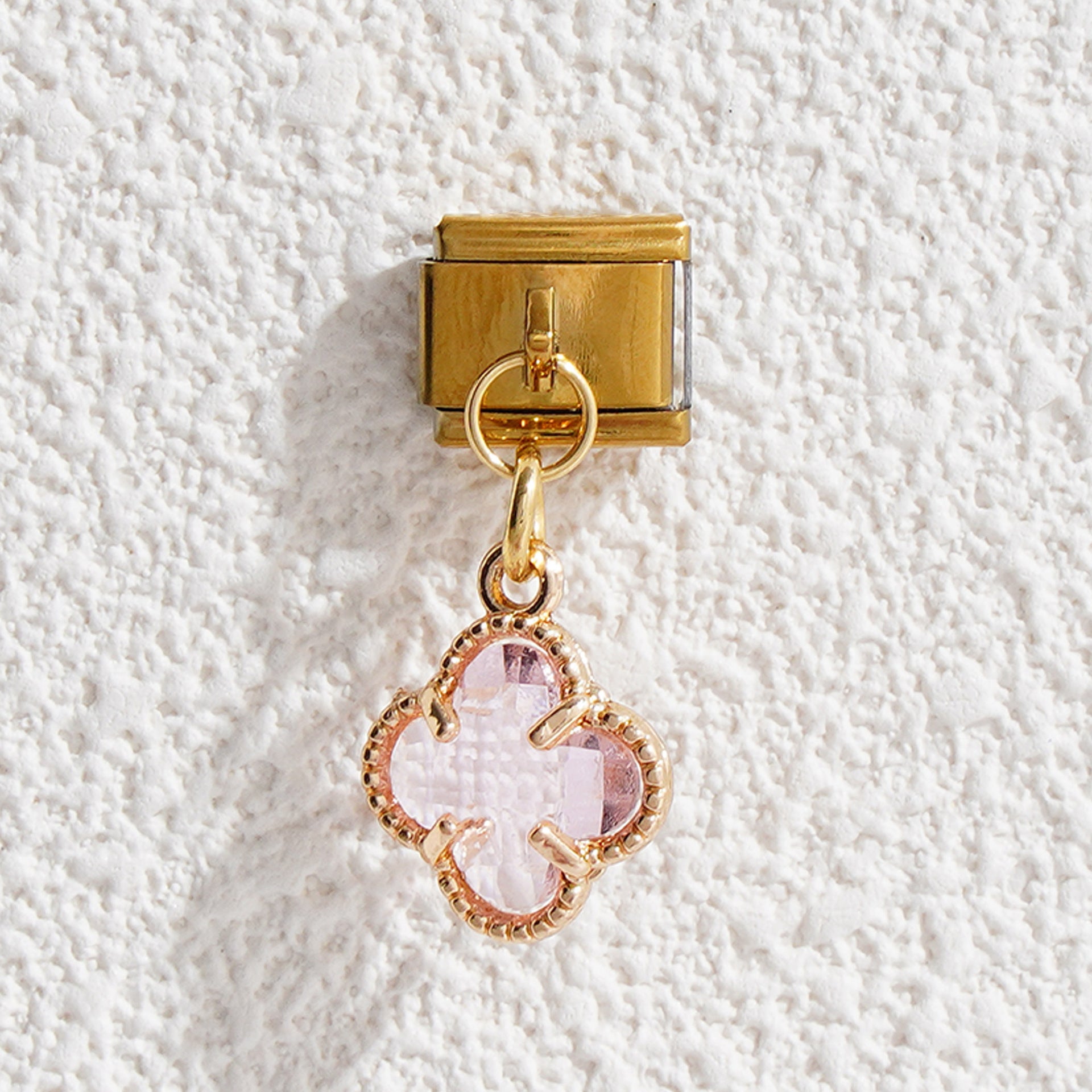 Wholesale 5PCS 9mm Italian Charm Starter Bracelets DIY flower Stainless Steel Composable Bracelet