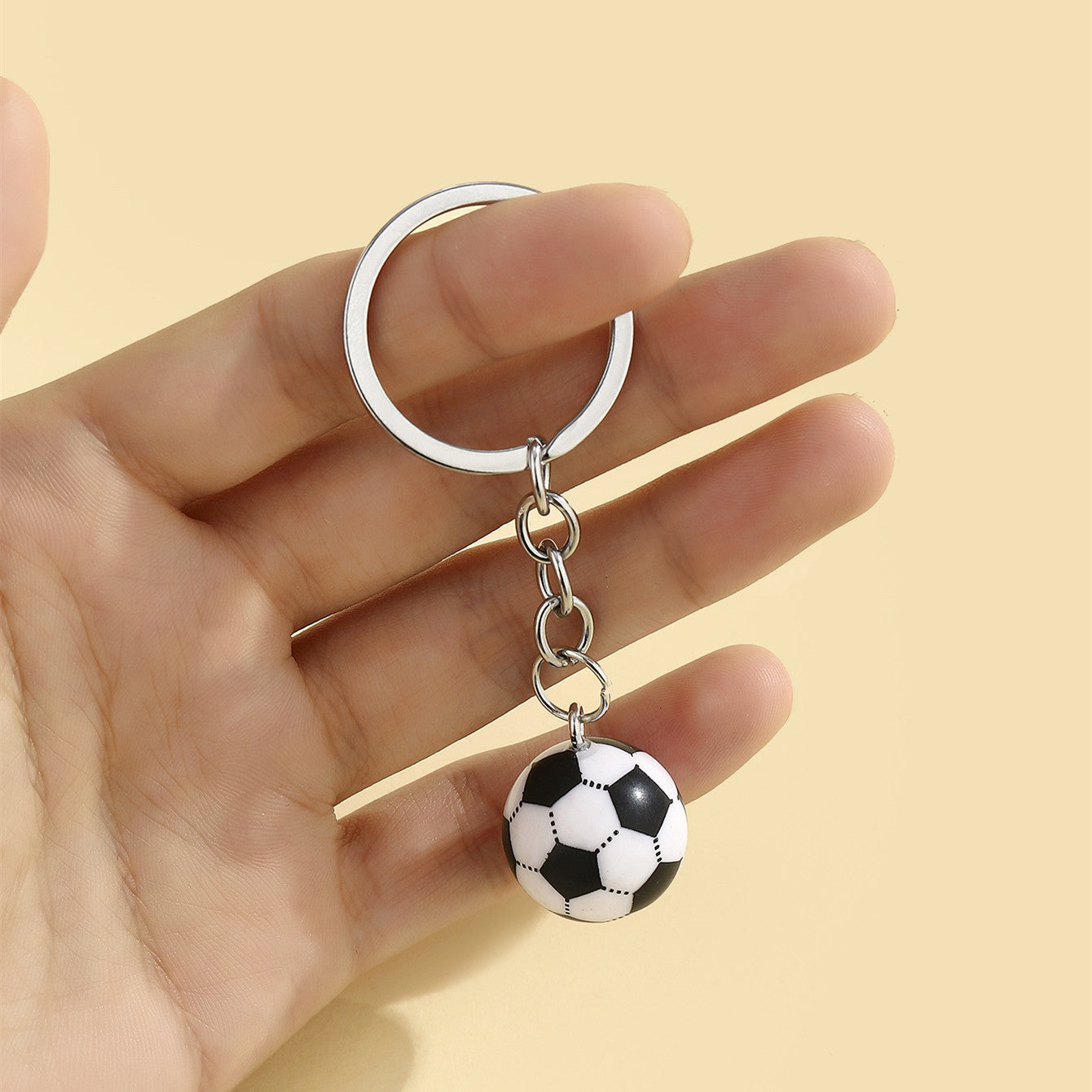 Wholesale 3D Stereo Sports Football Baseball Softball Keychain