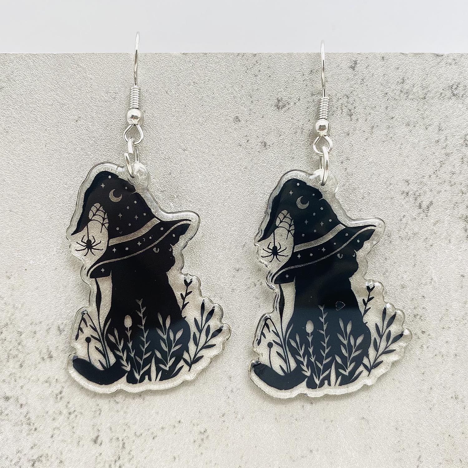 Wholesale  Cartoon Cat Horror Pumpkin Ghost Acrylic Earrings