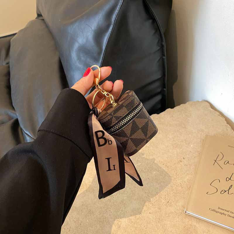 Wholesale Mini Women Lipstick Bag Coin Purse Keychain ACC-KC-ShiL002