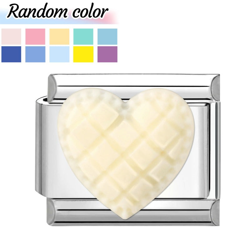 Wholesale Italian Charm Bracelet 9mm DIY Splicing Cute Cartoon Stainless Steel Composable Bracelet