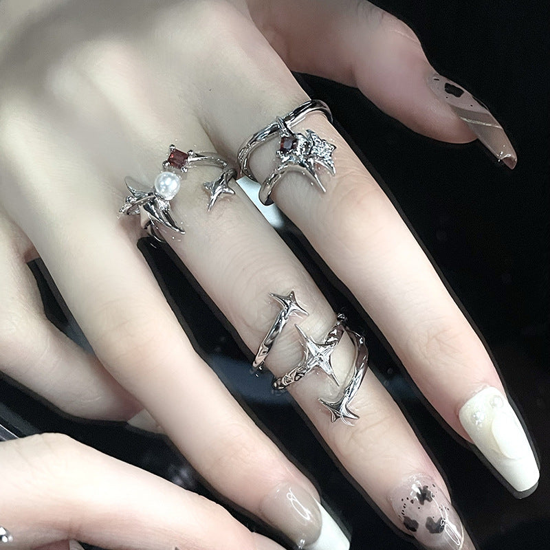 Wholesale Light Luxury Open Adjustable Copper Rings ACC-RS-JiuHao025