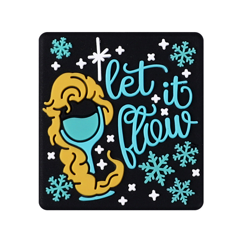 Wholesale 20pcs Cartoon Letter Focal Beads DIY Bead Accessories