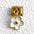 Wholesale 5pcs Italian Charm Bracelet 9mm DIY Splicing Gold Series Pendant Stainless Steel Composable Bracelet