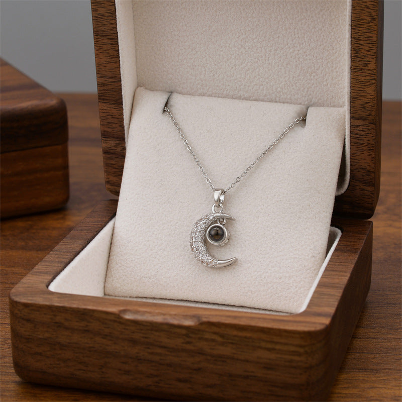 Wholesale Silver Titanium Steel Necklace ACC-NE-Quanx005