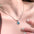 Wholesale Blue Water Drop Ocean Necklace