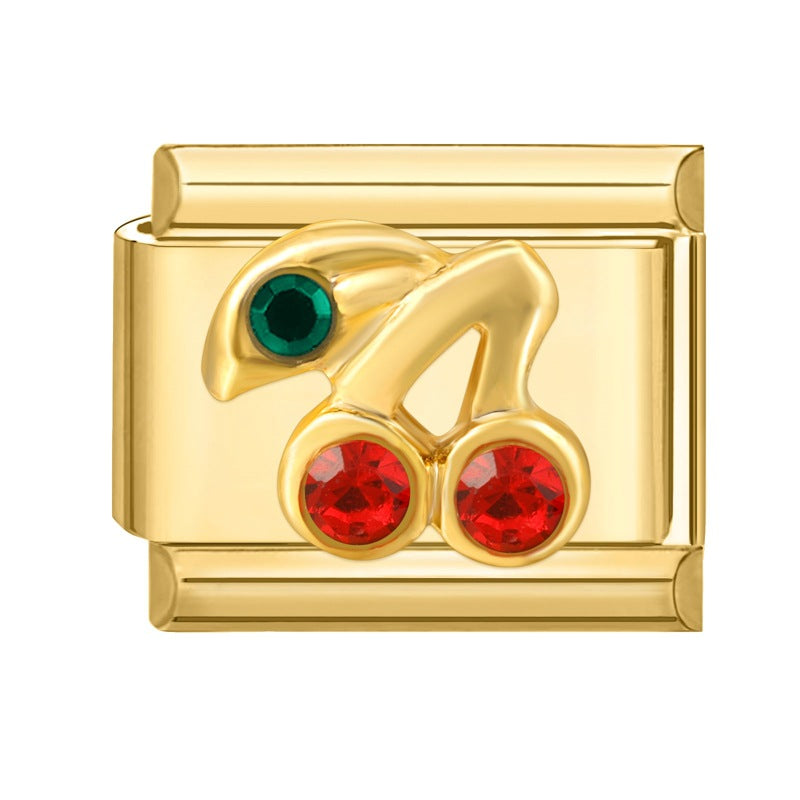 Großhandel italienisches Charmearmband 9mm DIY Spleißen süßer kreativer Anhänger Edelstahl komponierbares Armband