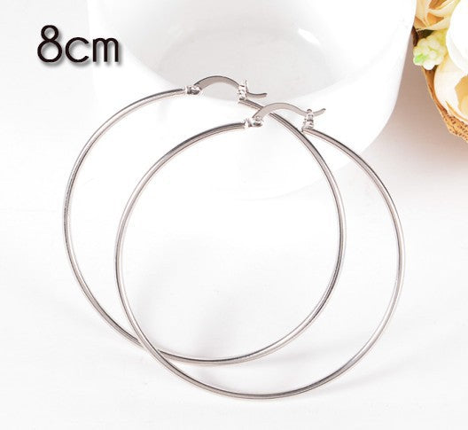 Wholesale  Elegant Round Glow Ear Ring Distinctive Earrings